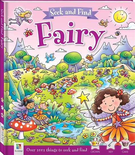 Seek And Find Fairy Preschoolers 3 5 Children Hinkler With