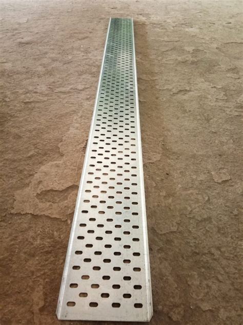 Steel Pre Galvanized Perforated Cable Tray Mm Sheet Thickness Mm