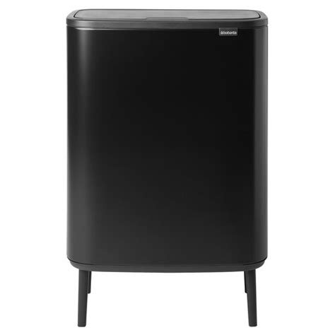 Brabantia Cestino Bo Touch Bin Hi L Nero Finnish Design Shop