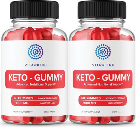 Amazon.com: Vitaking (2 Pack) Keto-Gmy Gummies (120 Gummies) : Health & Household