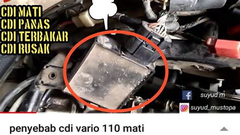 Penyebab Cdi Vario 110 Mati YouTube