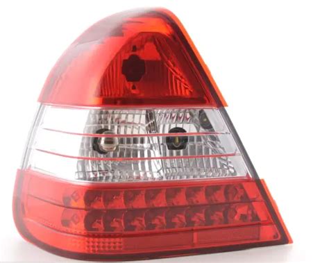 COPPIA FARI FANALI Posteriori Tuning LED Mercedes Classe C W202 96 00