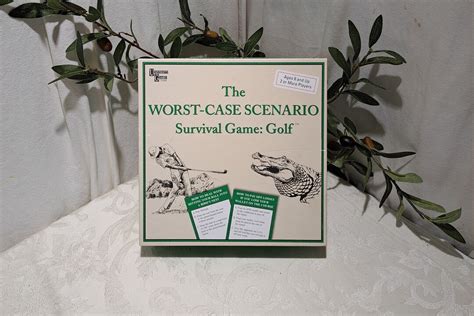 Vintage 2002 University Games The Worst Case Scenario Survival Game