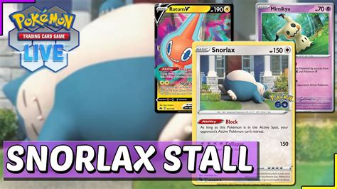 Snorlax Stall I Simply Do Not Understand The Appeal Pokemon Tcg