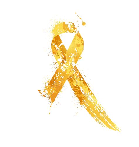 Yellow Cancer Ribbon Meaning