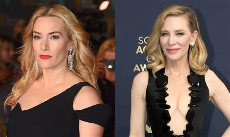 Kate Winslet Reveals She Gets Mistaken For Cate Blanchett A Lot ‘it’s A Huge Compliment