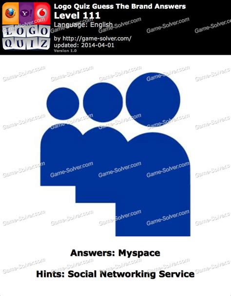 Logo Quiz Social Networking Service • Game Solver