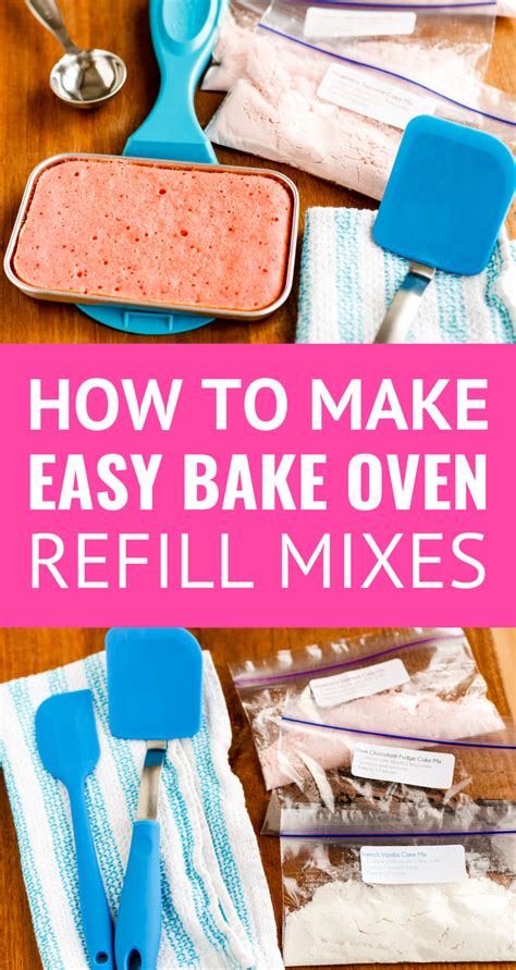 How To Make Easy Bake Oven Mixes Learn How To Make Your Own Easy