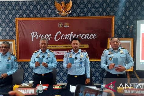 Empat WNA Langgar Keimigrasian Diamankan Imigrasi Tangerang ANTARA