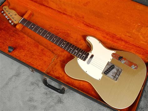 1966 Fender Custom Telecaster Firemist Gold Ohsc