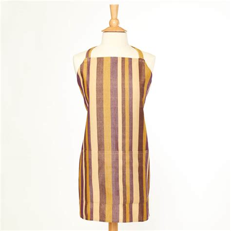 Striped Traditional Bib Aprons Benefits Women Mayamam Weavers Mayamam