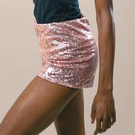 Sequin Shorts Sequin Hot Pants Concert Sparkle Shorts Etsy