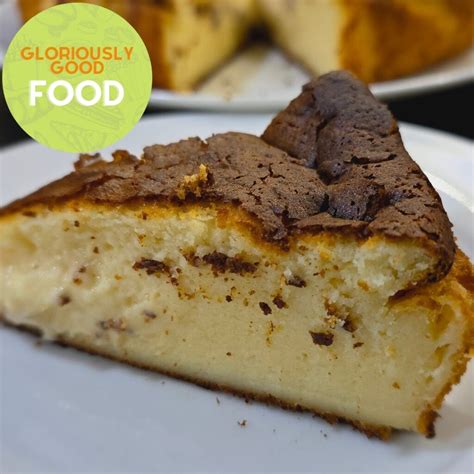 Indulgent Creamy Mascarpone Basque Burnt Cheesecake Gloriously Good Food