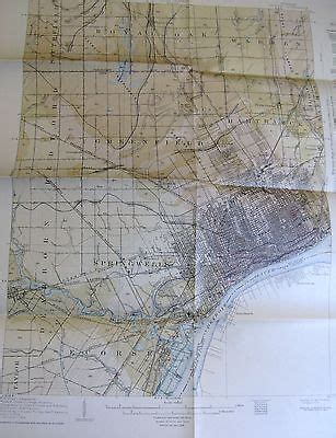 Detroit Michigan Areal Geology Map X Usgs