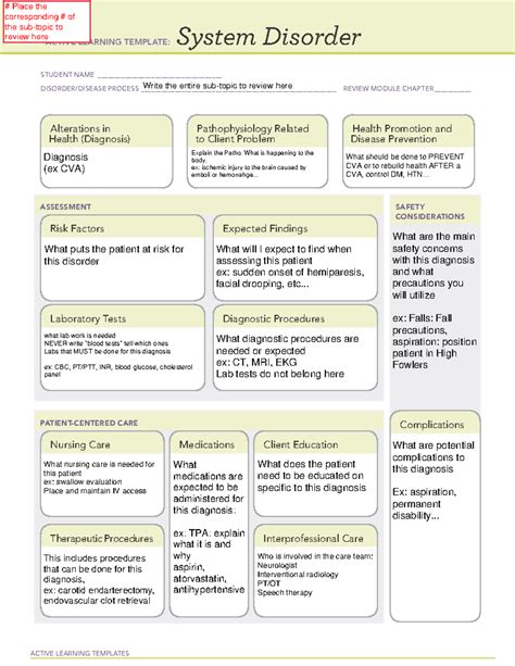 Managing Client Care Ati Template