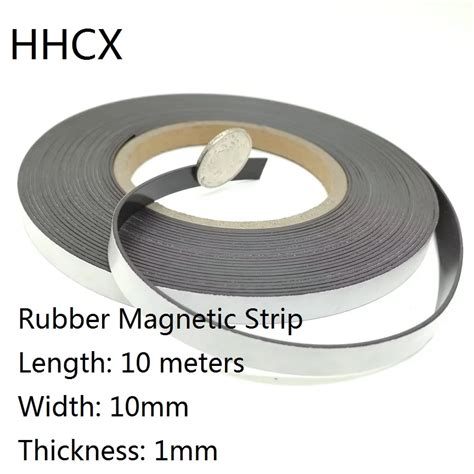 Meter Rubber Magneet Mm Zelfklevende Flexibele Magnetische