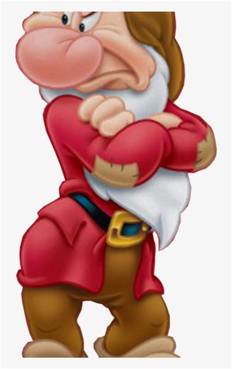 Frightening Grumpy Dwarf Vector Clipart Cute Borders Grumpy And The