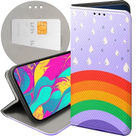 Etui Z Klapk Do Realme Pro G Pro Plus G Wzory T Cza Rainbow