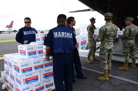 Llega ayuda humanitaria a damnificados del sismo Capital México