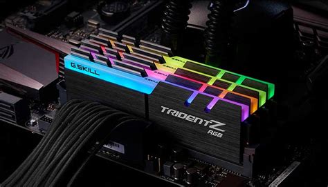 Gskill Revela Sus Nuevas Memorias Ram Tridentz Rgb Ddr4 A 4266mhz Hd