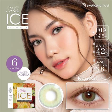 Jual Miss Ice Softlens 14 5mm By Exoticon Shopee Indonesia