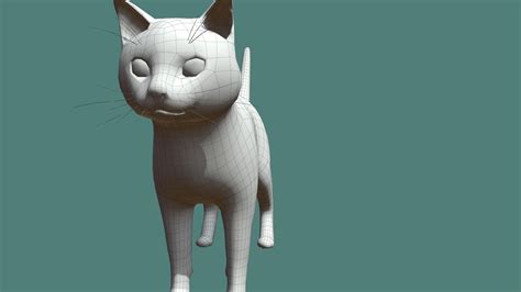 Cat Low Poly Download Free 3d Model By Lilyjoyhanna 88c519d Sketchfab