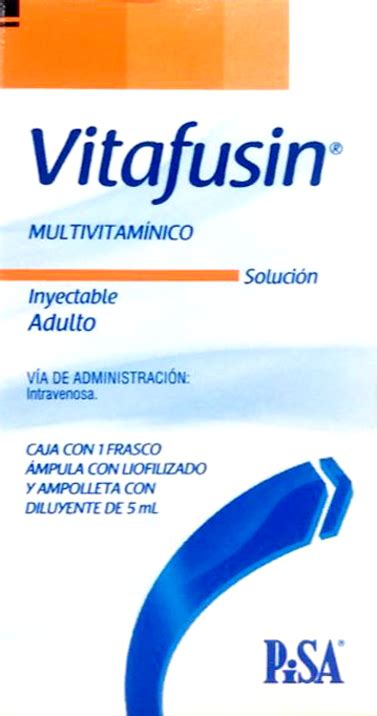 Dilopsan Detalles VITAFUSIN ADULTO SOL INY C 1 FCO 5 ML