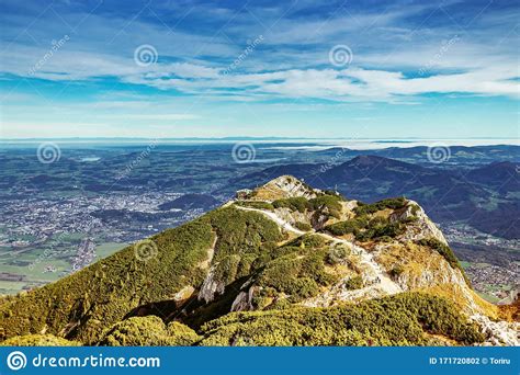 The Magnificent Untersberg Mountain Stock Photo Image Of Salzburg