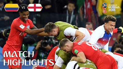 Colombia V England 2018 Fifa World Cup Match Highlights Youtube