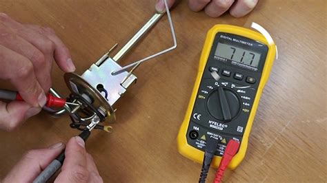 How To Calibrate And Fix A Fuel Sending Unit Youtube