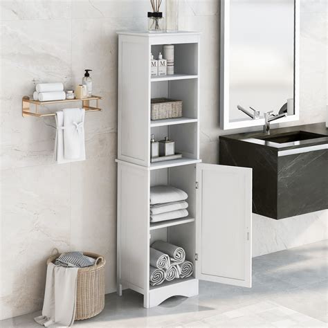 Tall Free Standing Bathroom Cabinets Rispa