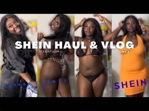 SHEIN Spring Bikini Haul Vlog ITZJUSTJUDY YouTube