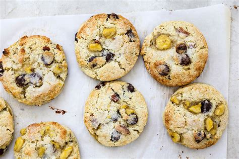 Banana Scones with Chocolate Chips and Almonds – Floating Kitchen