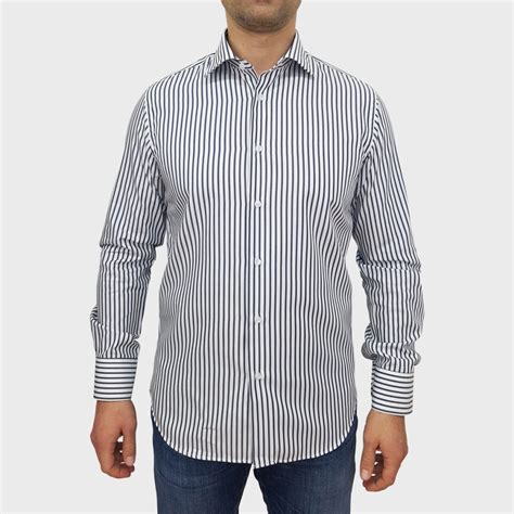 Camicia Da Uomo In Cotone Montana Twill Camiceria Artigiana Nino