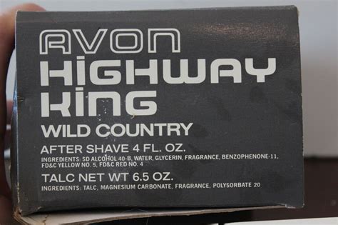 Avon Highway King Wild Country After Shave Talc Nib L Ebay