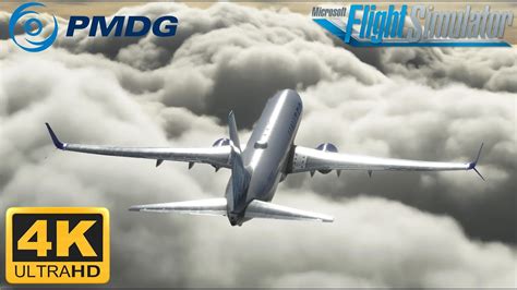 4K PMDG 737 800 Microsoft Flight Simulator 2020 ULTRA GRAPHICS