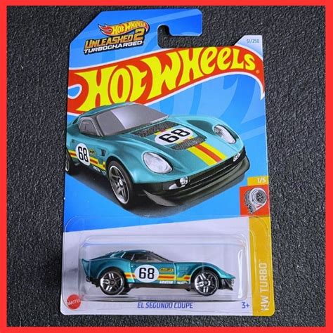 Hot Wheels El Segundo Coupe Unleashed 2 Turbocharged 2024 Collections Fantasy Car Toy Kereta