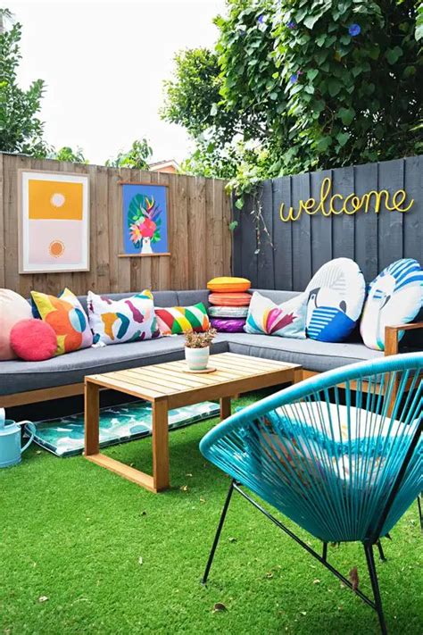 Vivacious Colorful Terrace Decor Ideas Shelterness