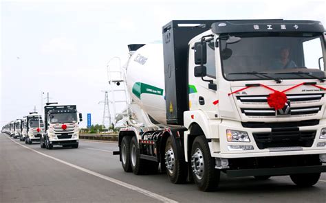 Zero Carbon Emission Xcmg Eclectic Concrete Mixers Delivered To Fujian