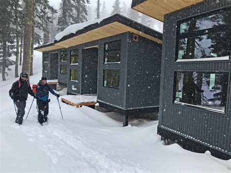 Frog Lake Backcountry Ski Huts Truckee Lake Tahoe Blackbird Guides