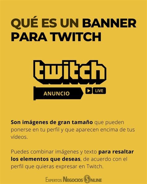 Banner Para Twitch Qué Son Ventajas Y Cómo Crear Uno