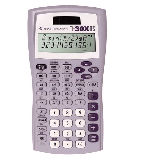 Texas Instruments TI 30XIIS Scientific Calculator Lavender Walmart