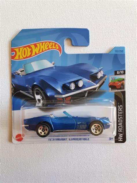 Miniature Hot Wheels Corvette Stingray Convertible Hw