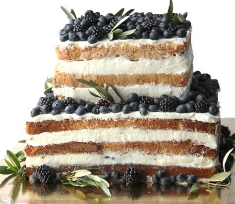 50 Idées de gâteau anniversaire tendance le naked cake ou gâteau nu Gâteau nu Idée gateau
