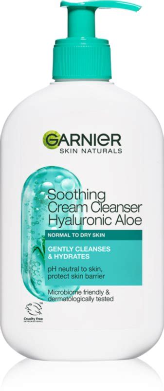 Garnier Skin Naturals Hyaluronic Aloe Soothing Cleansing Cream With