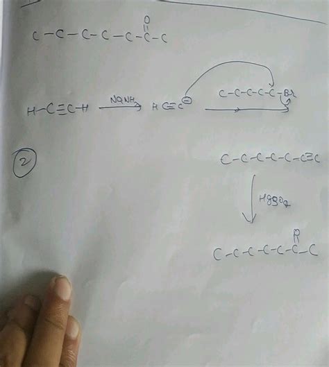 H C Decyne The Best Sequence Of Reactions To Prepare