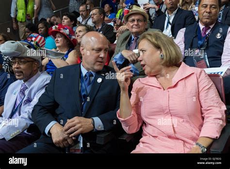 Senator Mary Landrieu of Louisiana sits with her brother New Orleans Mayor Mitch Landrieu during ...