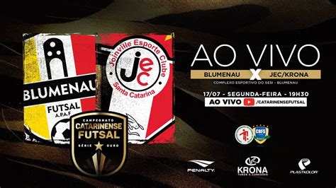 CAMPEONATO CATARINENSE SÉRIE OURO 2023 Blumenau Futsal X JEC Krona