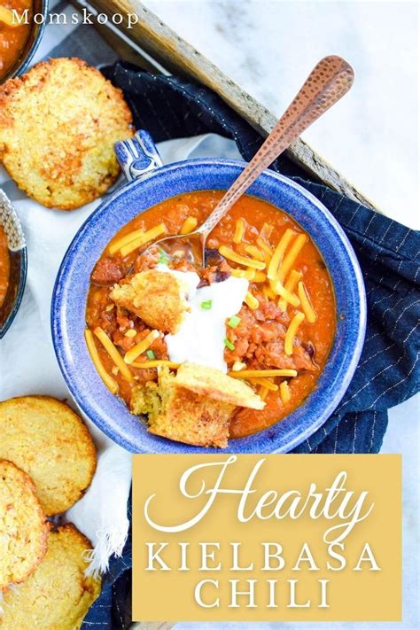 Rich And Hearty Kielbasa Chili [video] Pumpkin Recipes Dessert Chili Kielbasa