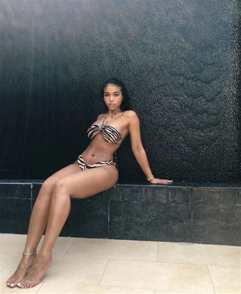 Five Times Lori Harvey Sizzled In Barely There Bikinis Fans Go Crazy